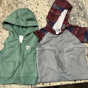 Carters and Old Navy winter wear.
